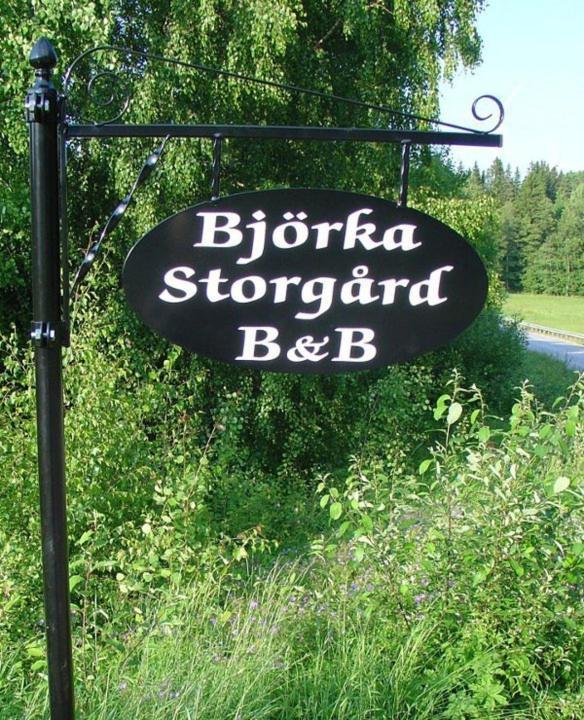 Bjorka Storgard B&B Motala Exterior foto